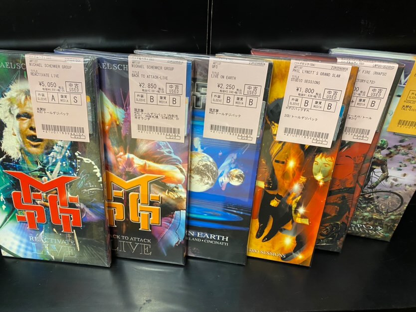 トールサイズのデジパックを中心に、中古BOX商品が10点以上入荷 トールサイズのデジパックを中心に、中古BOX商品が10点以上入荷