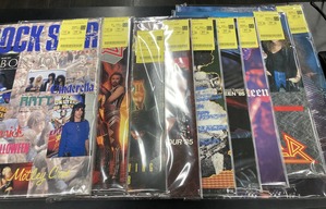 BON JOVI、HELLOWEEN、IRON MAIDEN、SCORPIONS等の80年代～90年代の
