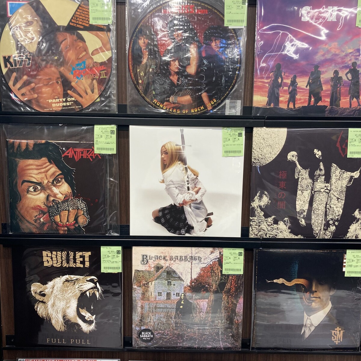 JURASSIC JADE、CASBAH、ARCH ENEMY、CELTIC FROST、MAYHEM
