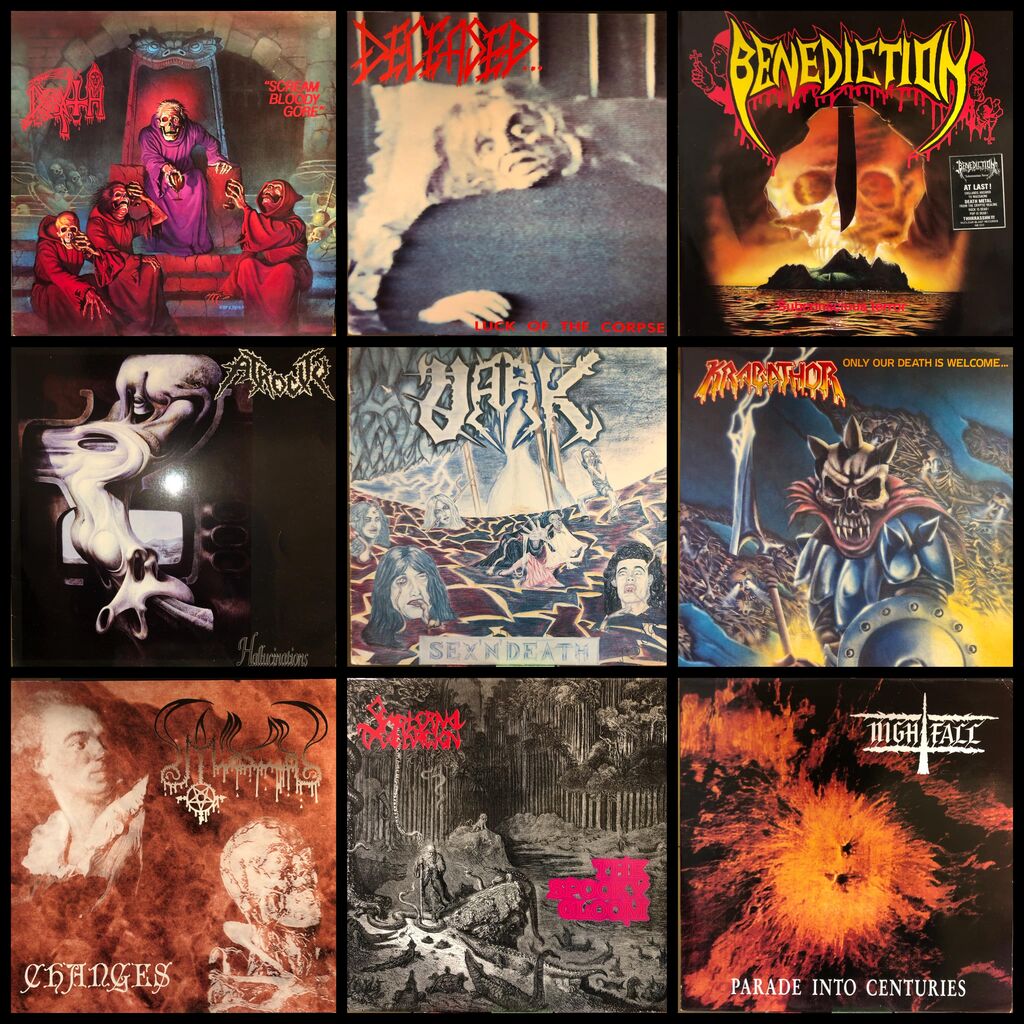 12/17(土)スラッシュ/デス/ブラック廃盤レコード・セール : ディスク