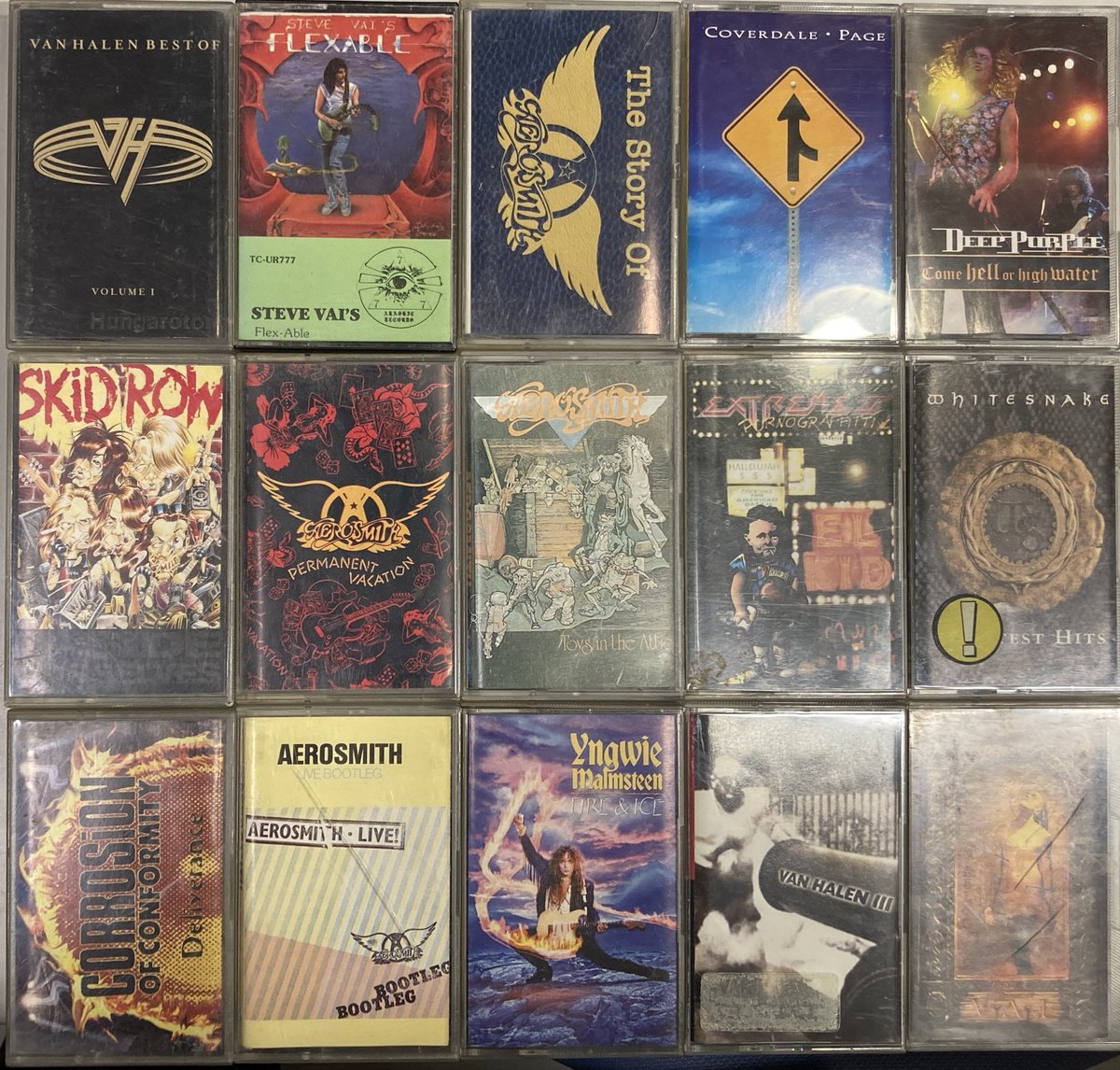 ☆中古カセット☆ハードロック/ヘヴィメタルのカセット入荷