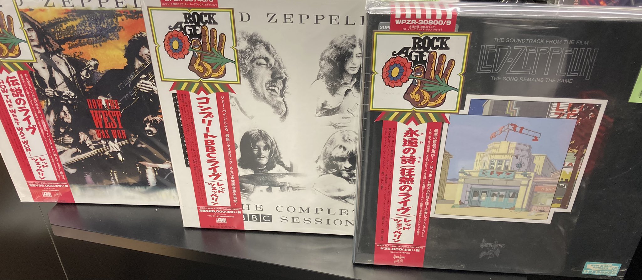 LED ZEPPELINの各種スーパー・デラックス・エディション、DEEP LED ZEPPELINの各種スーパー・デラックス・エディション、DEEP