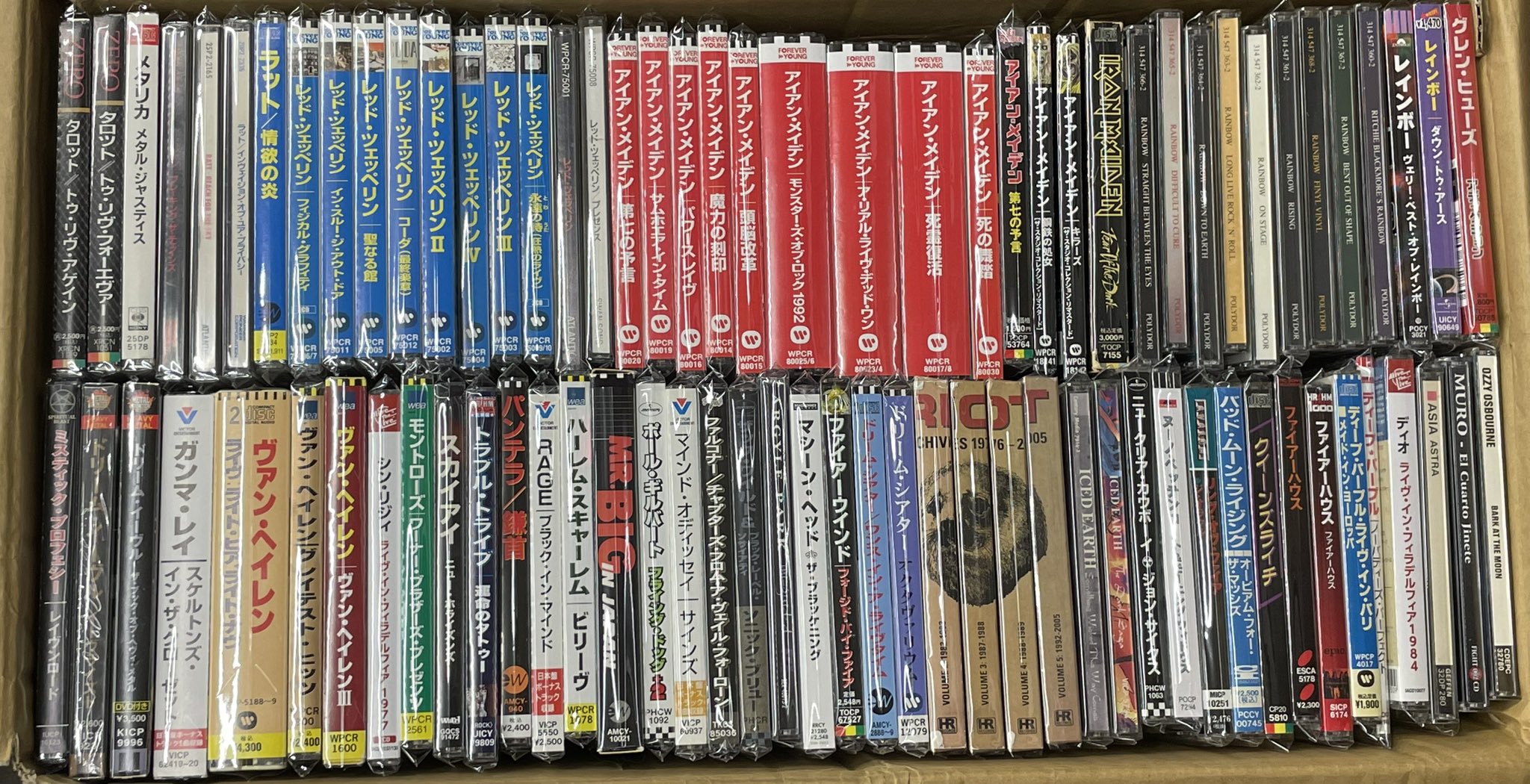 定番からマニアック/カルトな廃盤まで、ヘヴィメタル各種中古CD約140