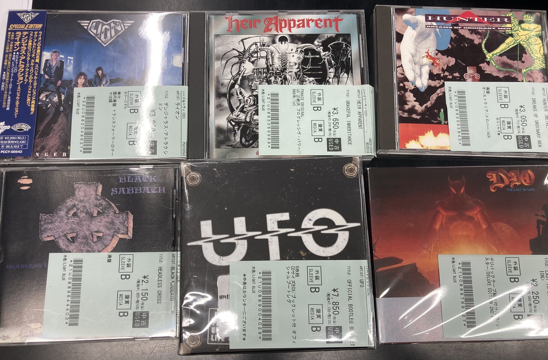 9/27(土)~9/29(月)入荷> HARD ROCK/HEAVY METALの新着中古CD