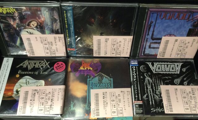 スラッシュメタル４枚 FIRST FRAGMENT, SLAYER, SLIPKNOT, NECROPHAGIAなどデスメタル