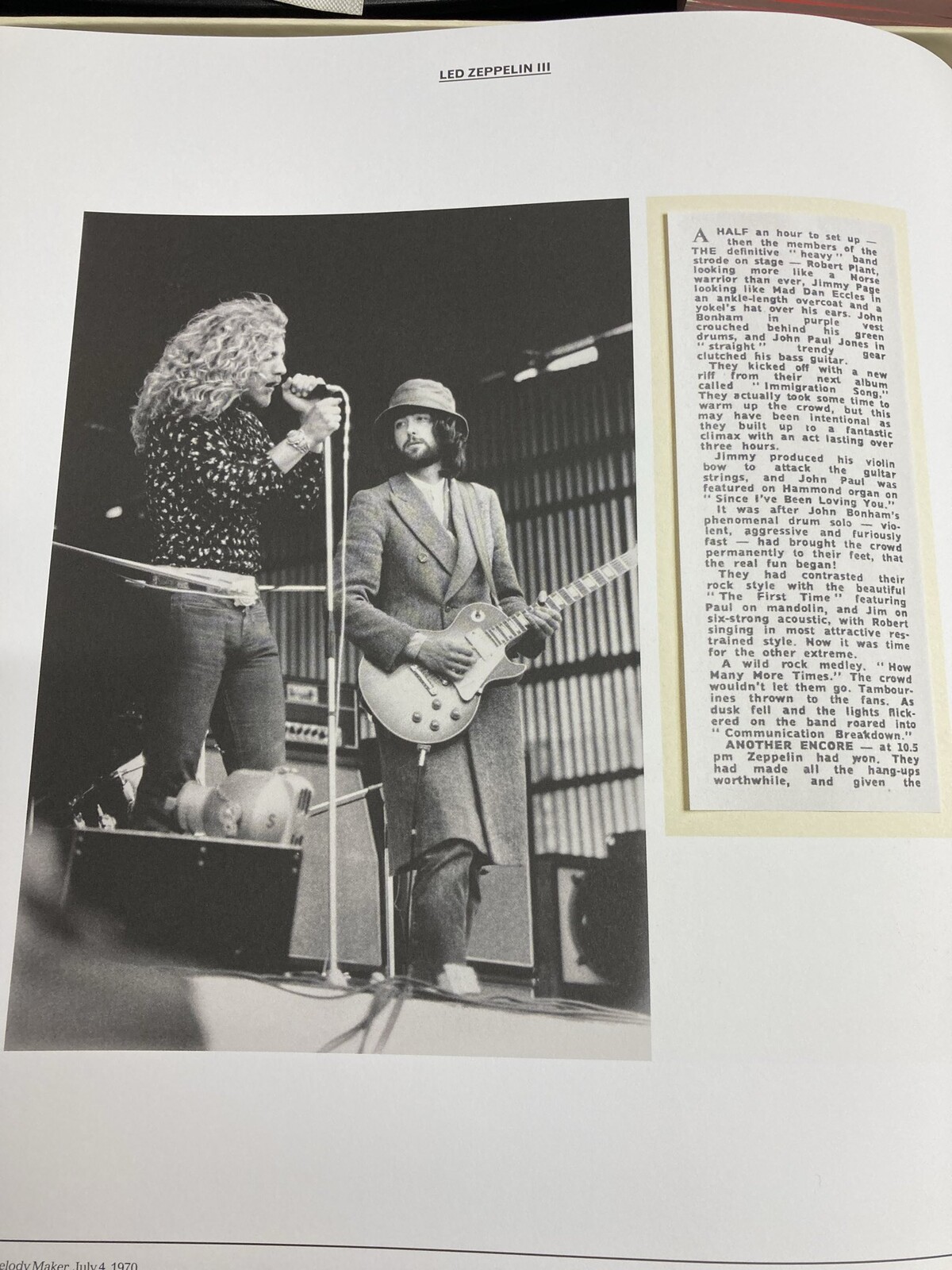 中古入荷情報 レッド・ツェッペリン / レッド・ツェッペリンⅢ