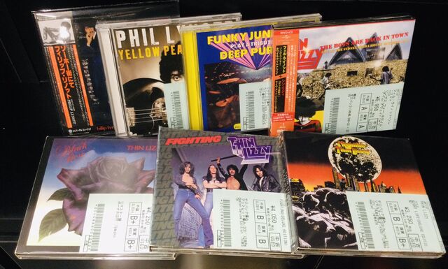 THIN LIZZY関連の中古CDが一挙入荷しております！！ : ディスク