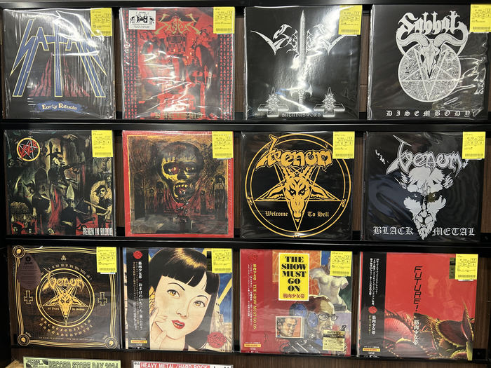 SLAYER、VENOM、SABBATなど中古レコードが入荷しました : ディスク