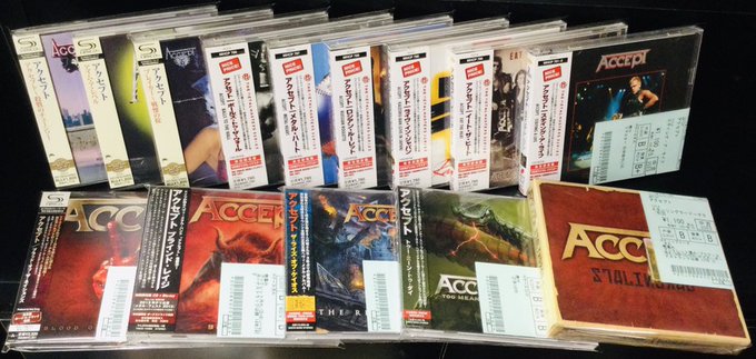 ACCEPT関連の中古CDが一挙入荷いたしました！！ : ディスクユニオン