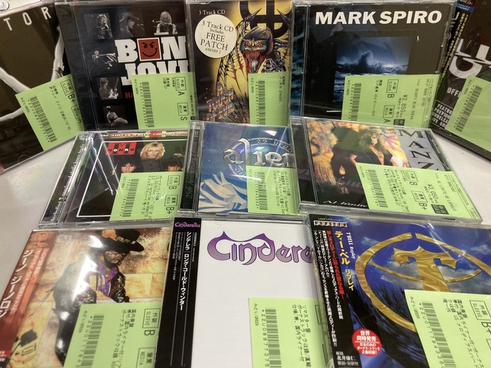 7/18(土)~7/20(月)入荷> ハードロック/ヘヴィメタルの中古CD新着リスト
