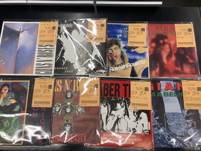 GASTUNK シングル、アルバム４点、7枚セット ✨中古レコード/7インチ新着情報✨BLACK SABBATH、GUNS N' ROSESなどの