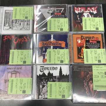 2/3(火)~2/6(金)入荷> ハードロック／ヘヴィメタルの中古CDのリストを