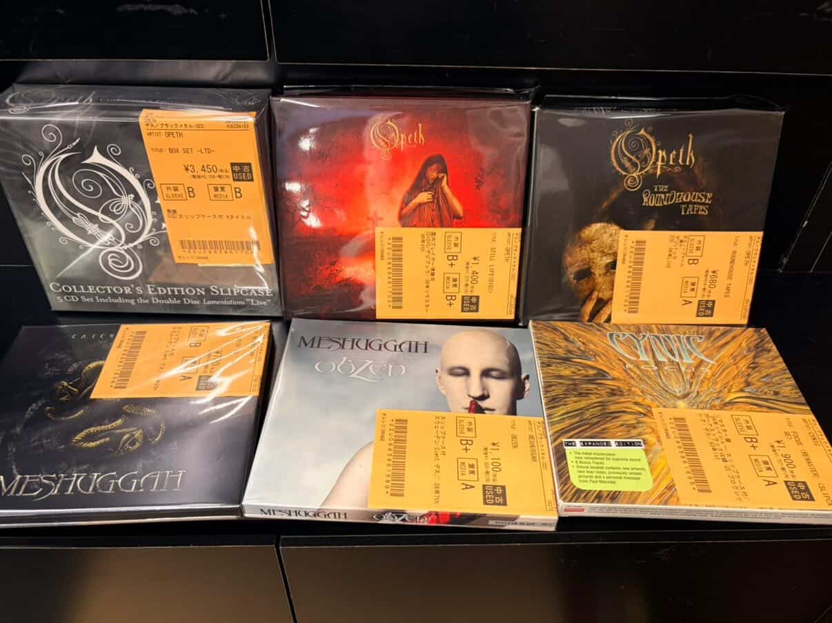 洋楽 CDデスメタル 4枚セット 2/21(土)~2/23(月)入荷> デスメタルの新着中古CDリストを公開いたし