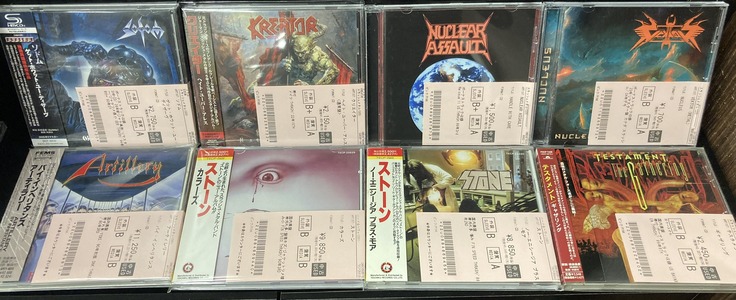 デスメタル　スラッシュメタルCDセット 9/29(火)~10/2(金)入荷> デス・メタル/スラッシュ・メタルの中古CD新着