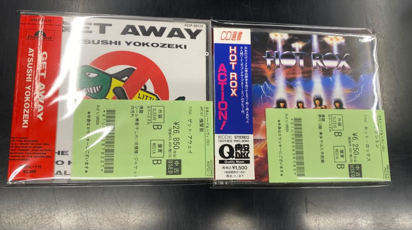 9/6(土)~9/8(月)入荷> JAPANESE METALを中心とした新着中古CDリストを