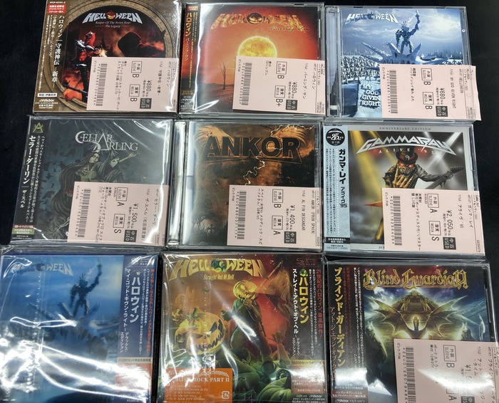 4/25(土)~4/27(月)入荷> ハードロック/ヘヴィメタルの新着中古CDの