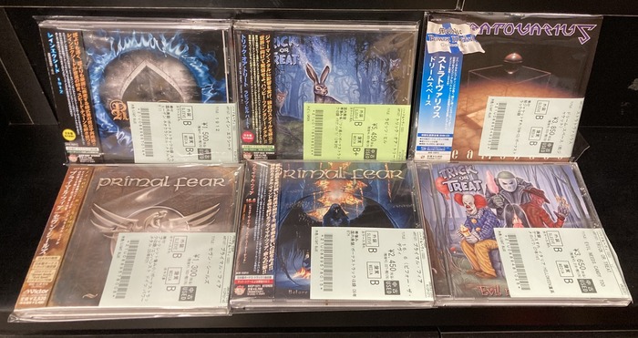 ヘヴィメタル　　中古CD　11枚　まとめて売ります② 11/1(土)~11/3(月)入荷> DEATH MERTAL、THRASH METALの新着中古CD