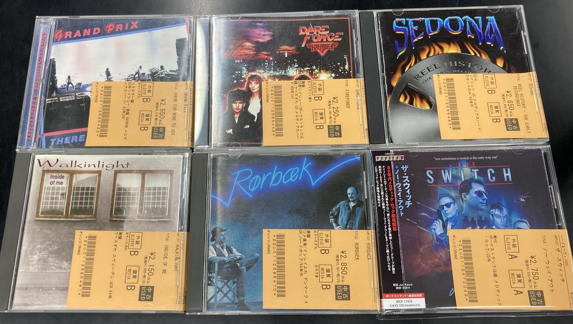 10/14(火)~10/17(金)入荷> HARD ROCK/HEAVY METALの新着中古CDリストを 