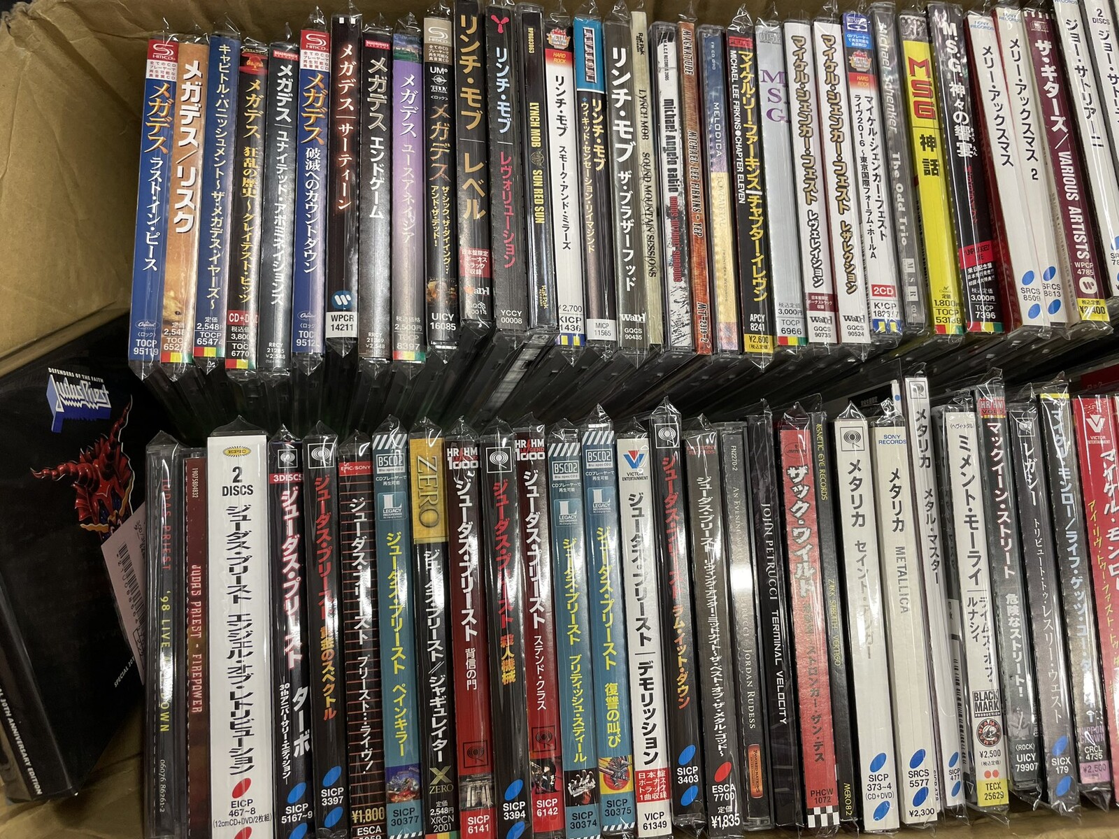 洋楽HR、メタル全般のCD 100枚セット