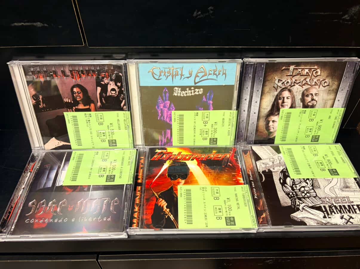 1/31(土)~2/2(月)入荷> ハードロック／ヘヴィメタルの中古CDのリストを