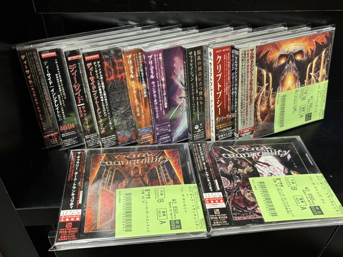 6/30(火)~7/3(金)入荷> DEATH METALの新着中古リストを公開いたしまし