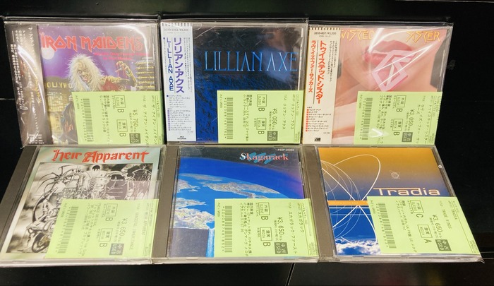 6/30(火)~7/3(金)入荷> ハードロック/ヘヴィメタルの新着中古リストを