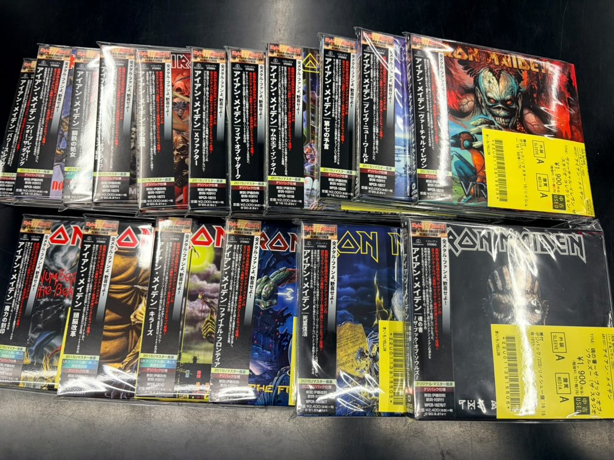 B級ヘヴィーメタルレコード6枚まとめて 12/20(土)~12/22(月)入荷> HARD ROCK/HEAVY METALの中古CDのリストを