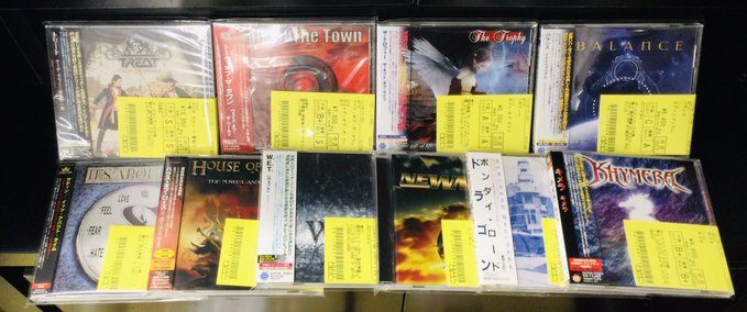 ALIEN、HOUSE OF LORDS、JADED HEART、NEWMANなどなど、メロディアス