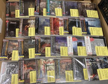 ほぼ国内盤帯付！厳選したTHRASH METALの中古CDを約80点！ : ディスク