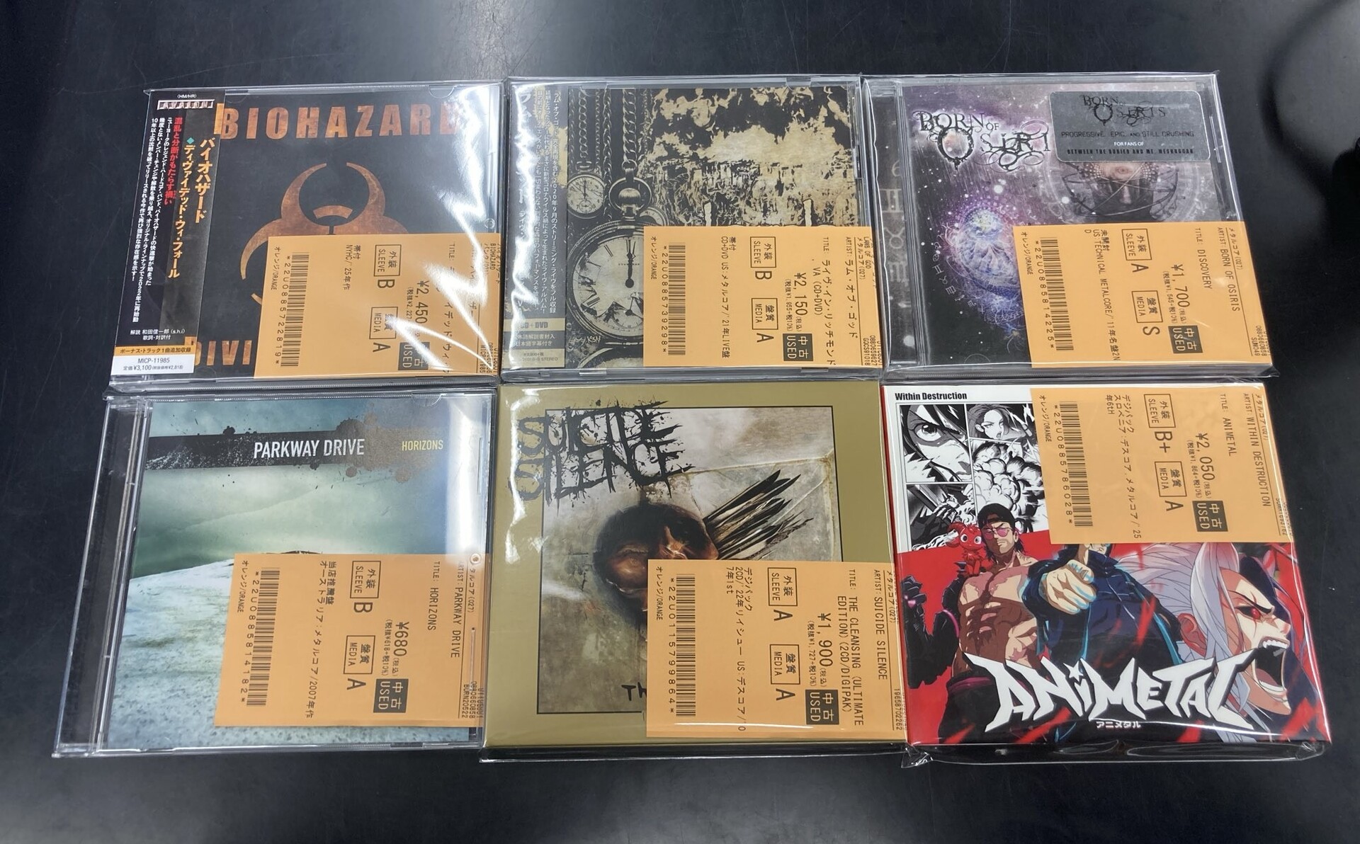 3/31(火)~4/3(金)入荷> メタルコア/デスコア、ハードコアの新着 3/31(火)~4/3(金)入荷> メタルコア/デスコア、ハードコアの新着