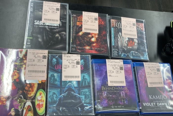 ✨中古DVD/BLU-RAY 新着情報✨MR. BIG、GACHARIC SPIN、聖飢魔Ⅱ