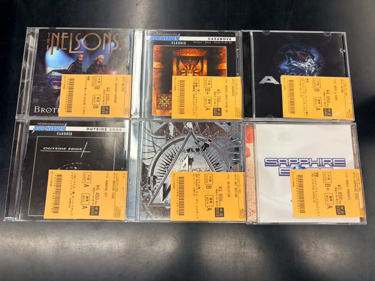Chris Irvine メロハー名盤 3/31(火)~4/3(金)入荷> メロディアスハードロックの新着中古CDリストを