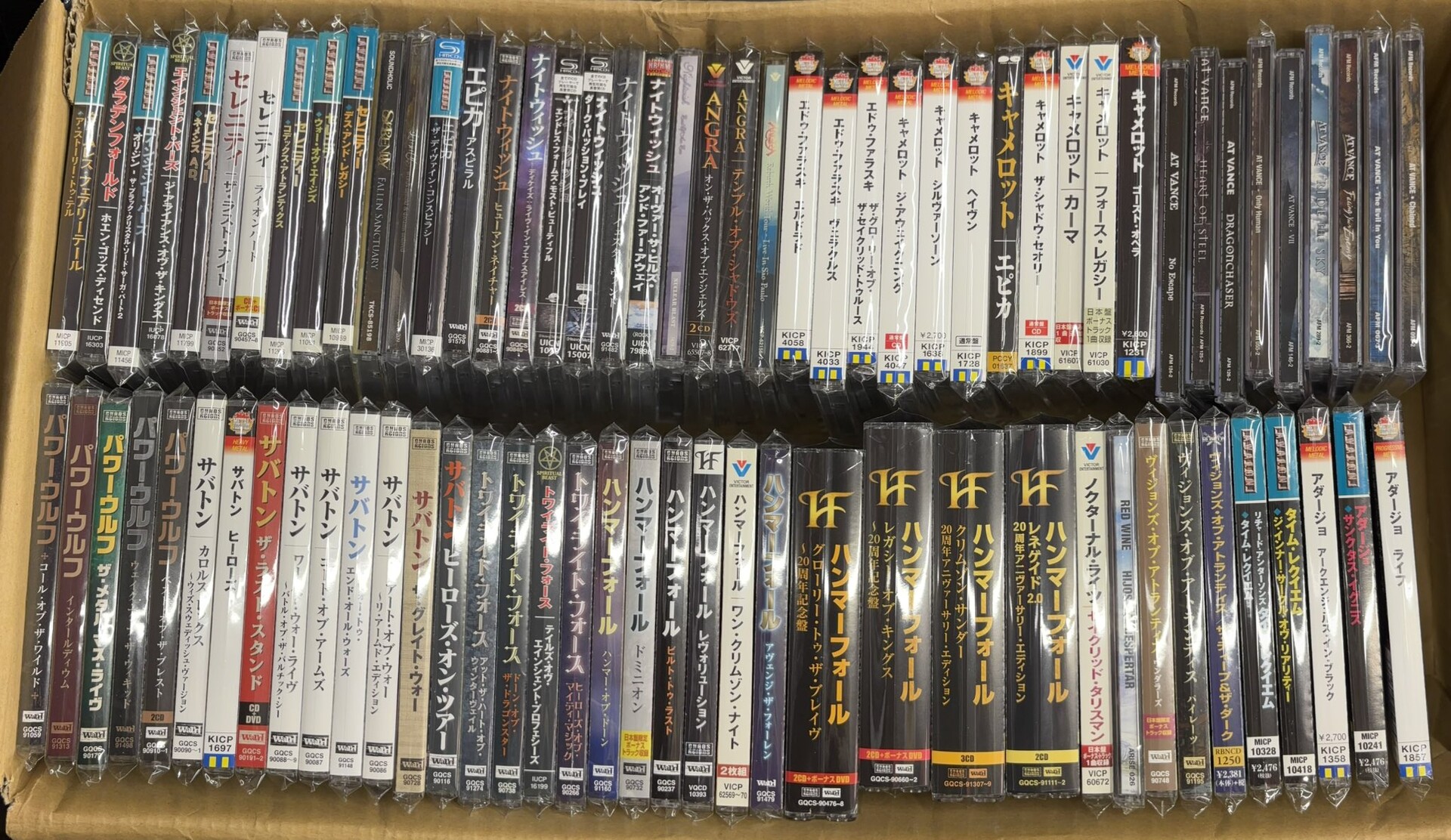 9/30(火)~10/3(金)入荷> HARD ROCK/HEAVY METALの新着中古CDリストを