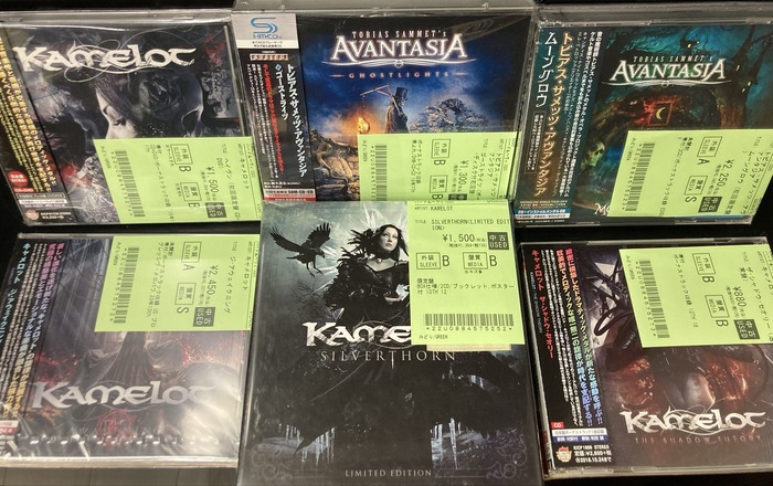 B級ヘヴィーメタルレコード6枚まとめて 1/24(土)~1/26(月)入荷> HARD ROCK/HEAVY METALの中古CDのリストを公開