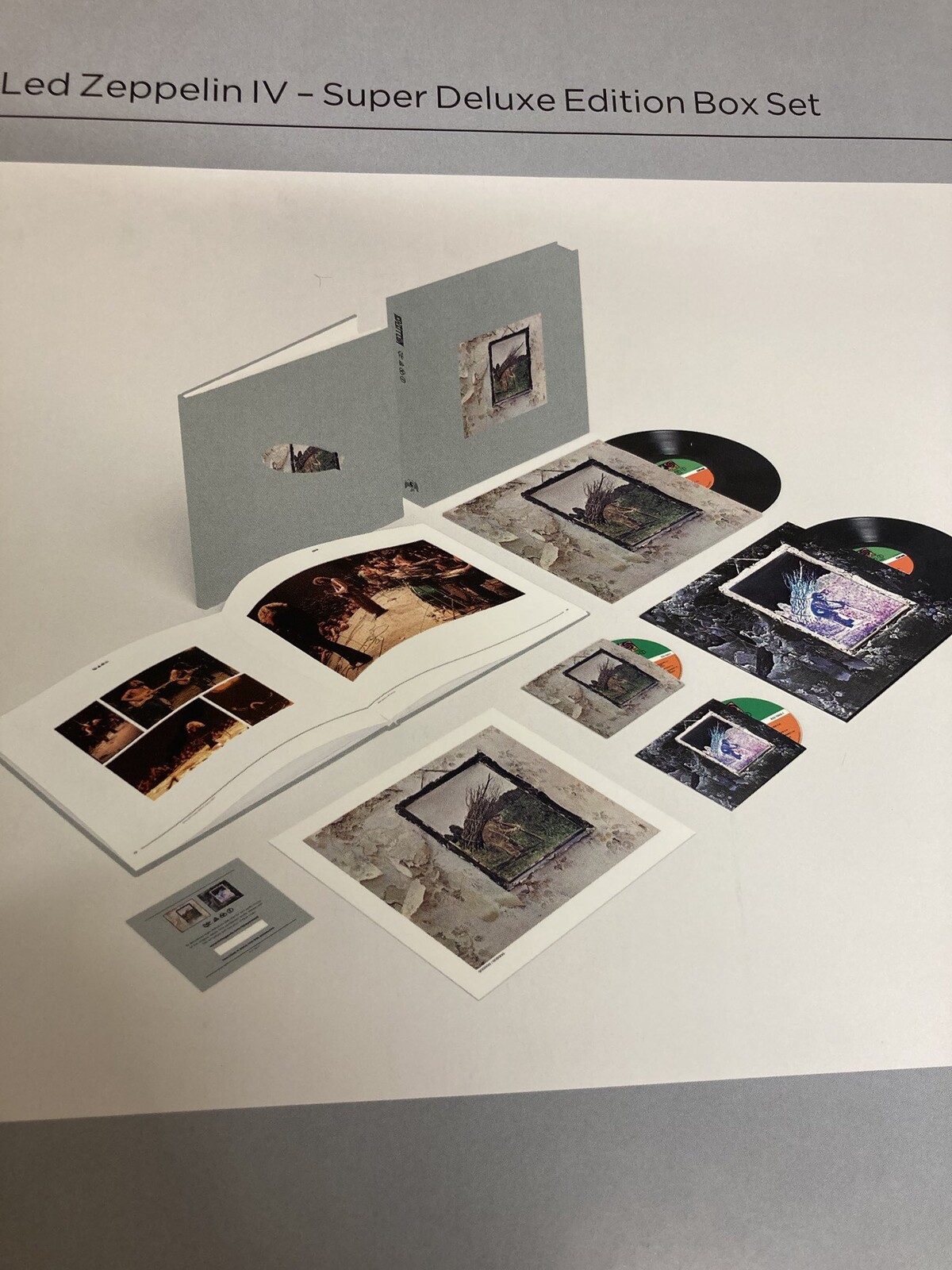 Led Zeppelinの『Ⅳ』と『聖なる館』のスーパーデラックス