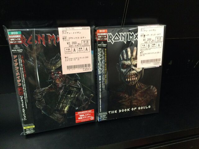 新着中古、IRON MAIDENの限定BOX等おおきいやつ！ : ディスク