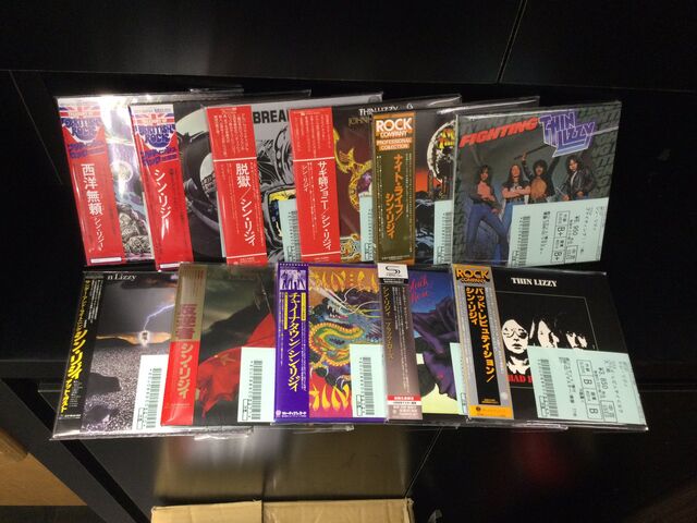 新作 THIN LIZZY関連の中古CDが一挙入荷しております！！ : ディスク 洋楽
