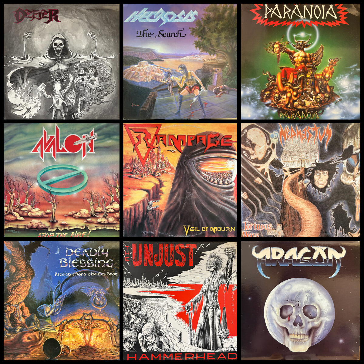 2/23(金・祝) 80年代METAL中古レコード大量入荷!!王道～マイナー