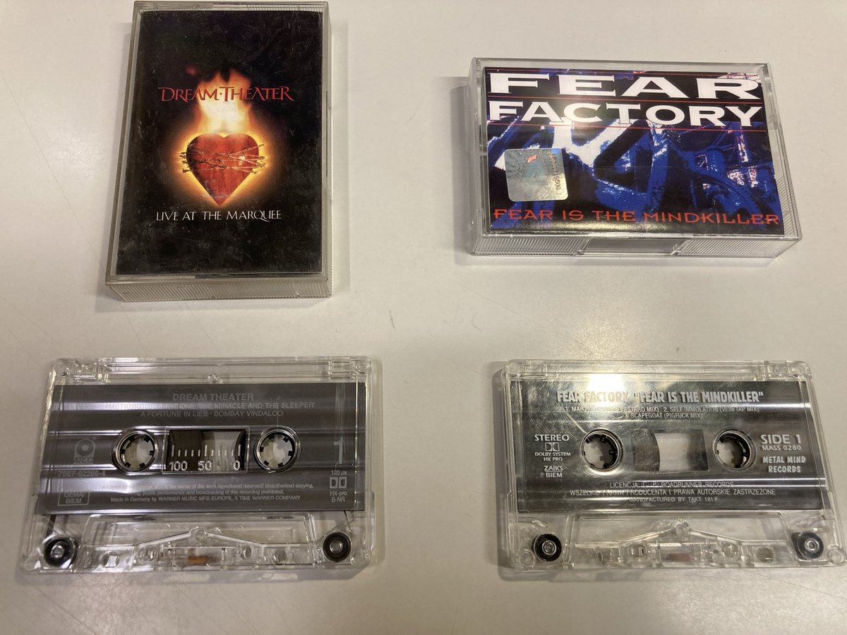 ☆中古カセット☆ハードロック/ヘヴィメタルのカセット入荷