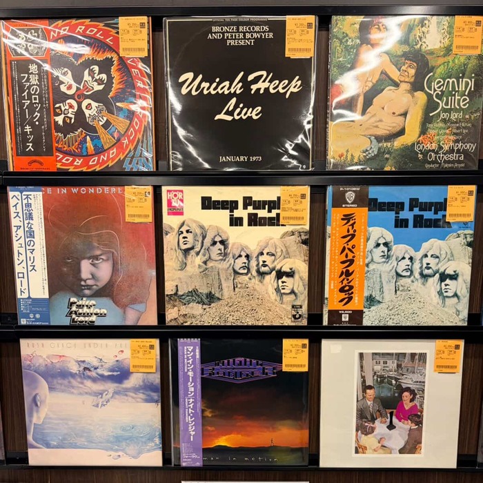 ボタン付リスト】USオリジナル盤やDEEP PURPLE関連を中心に、HARD ROCK