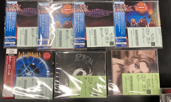9/20(土)~9/22(月)入荷> HARD ROCK/HEAVY METALの新着中古CD