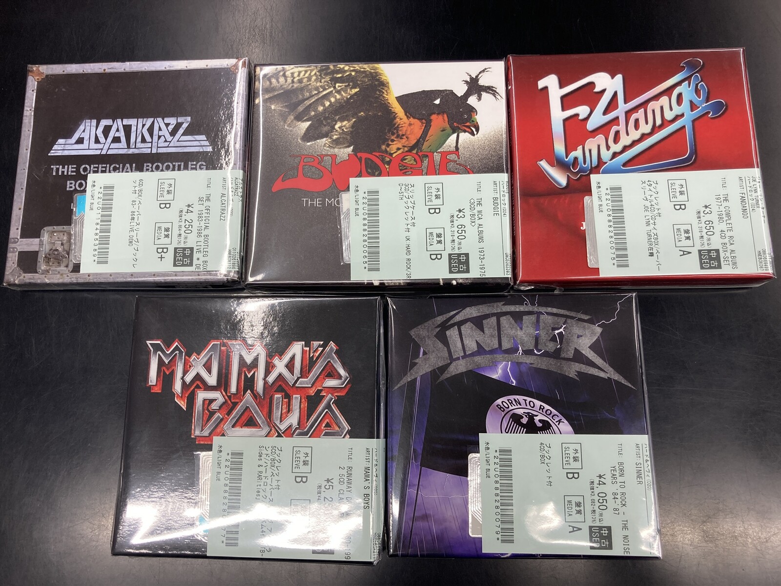 ヘヴィメタル 中古CD 15枚まとめ売り 8/15(土)~8/17(月)入荷> ハードロック/ヘヴィメタルの中古CD新着リスト