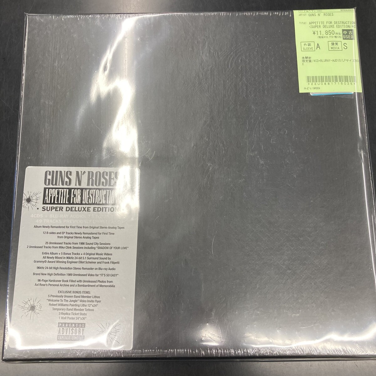 GUNS N' ROSES、BLACK SABBATH、DEF LEPARDなどのBOXが入荷しました