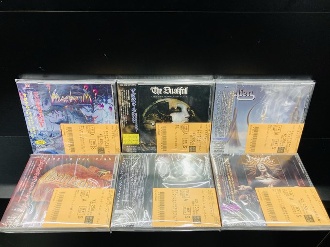 11/8(土)~11/10(月)入荷>HARD ROCK/HEAVY METALの新着中古CDリストを 