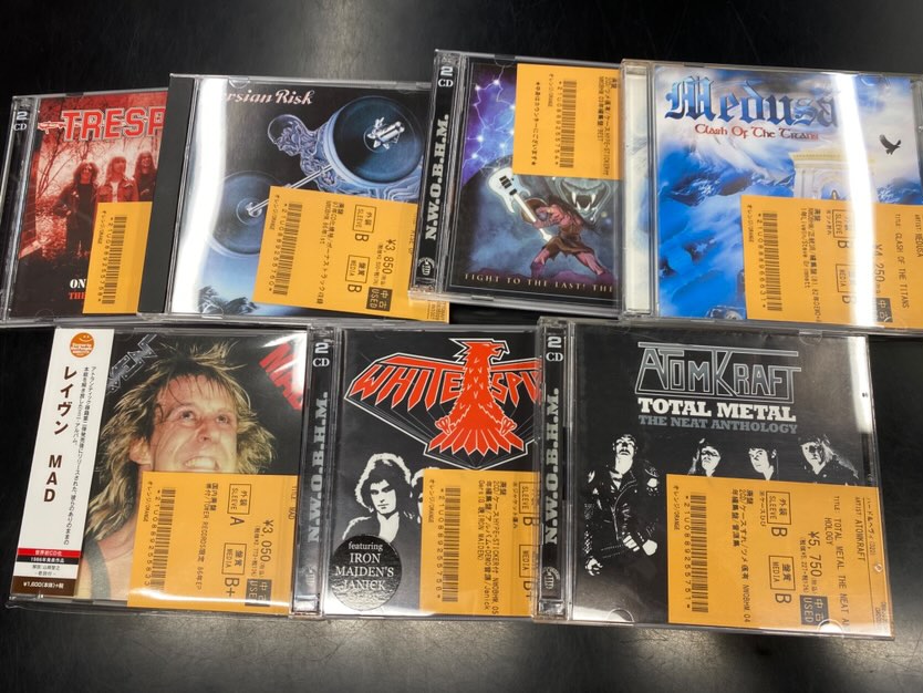 ②<6/3(火)~6/6(金)入荷> HARD ROCK/HEAVY METALの中古CD新着