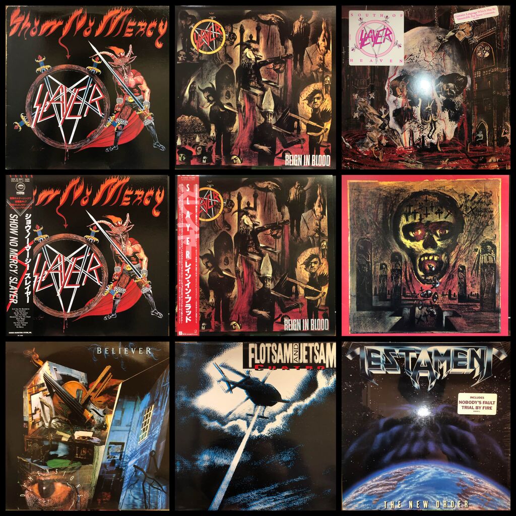 12/17(土)スラッシュ/デス/ブラック廃盤レコード・セール : ディスク