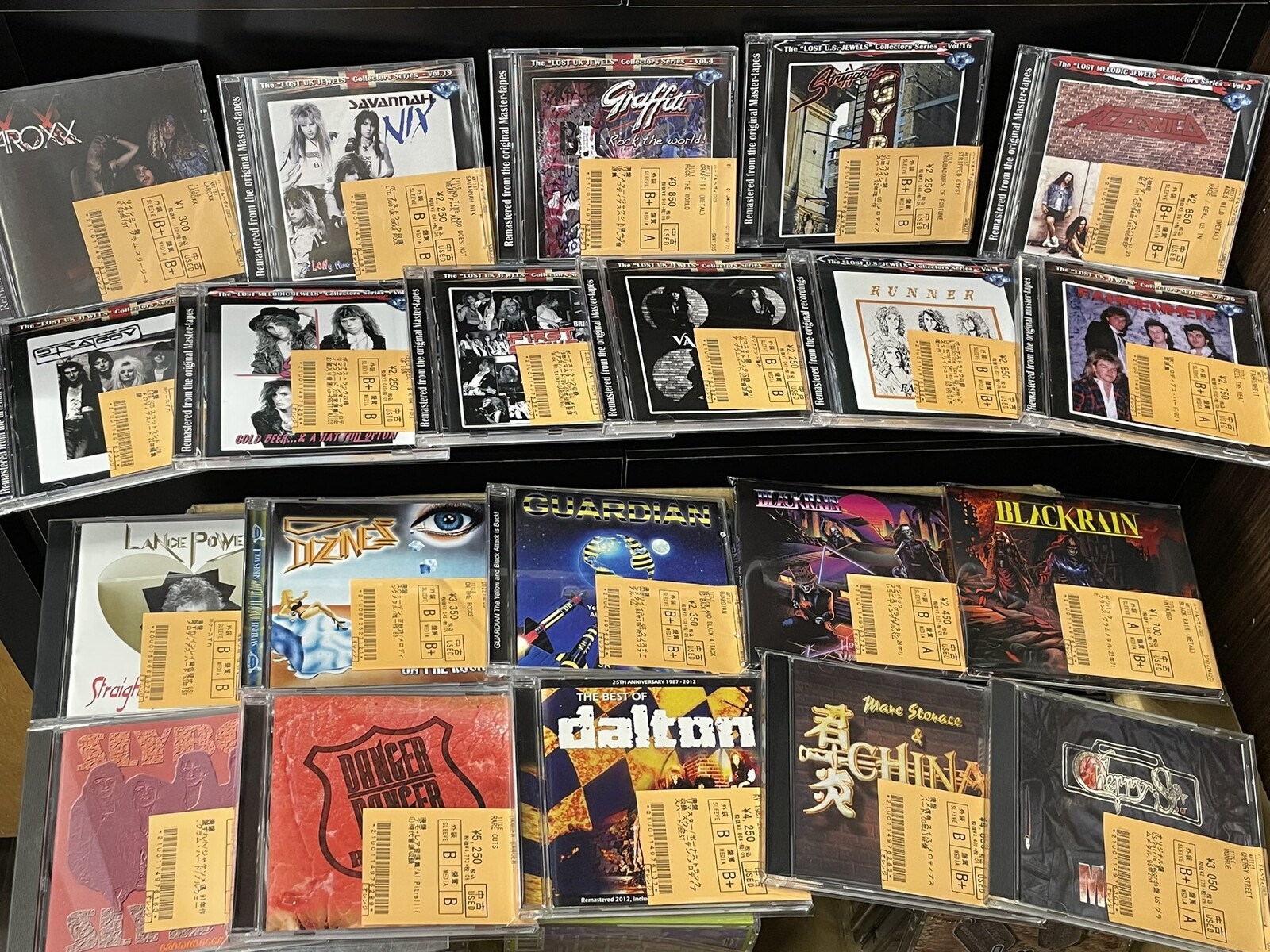 SLEAZY/'80s/メロディアスハードばかり、中古CD120点以上入荷