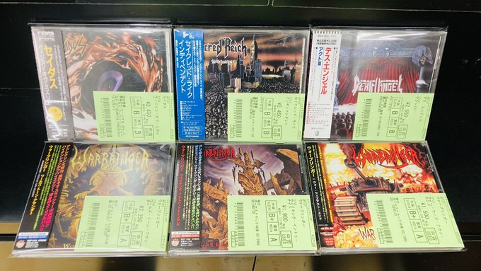 私の好きなアルバム其の197[スラッシュメタル編]｜kei1diablo