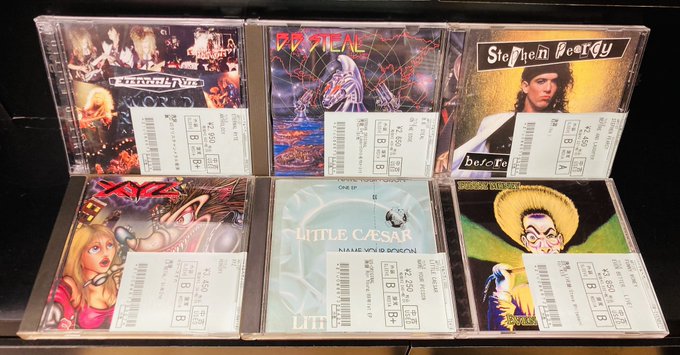 ハードロック/ヘヴィメタルの中古CDの新着リストが公開!!（輸入盤