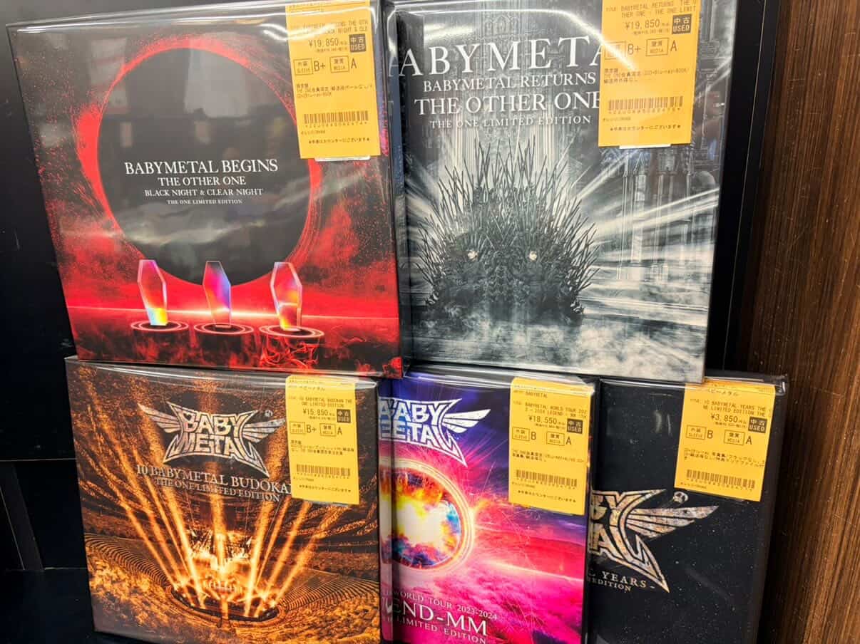 4/4(土)BABYMETALアパレル/グッズ放出セール : ディスクユニオン